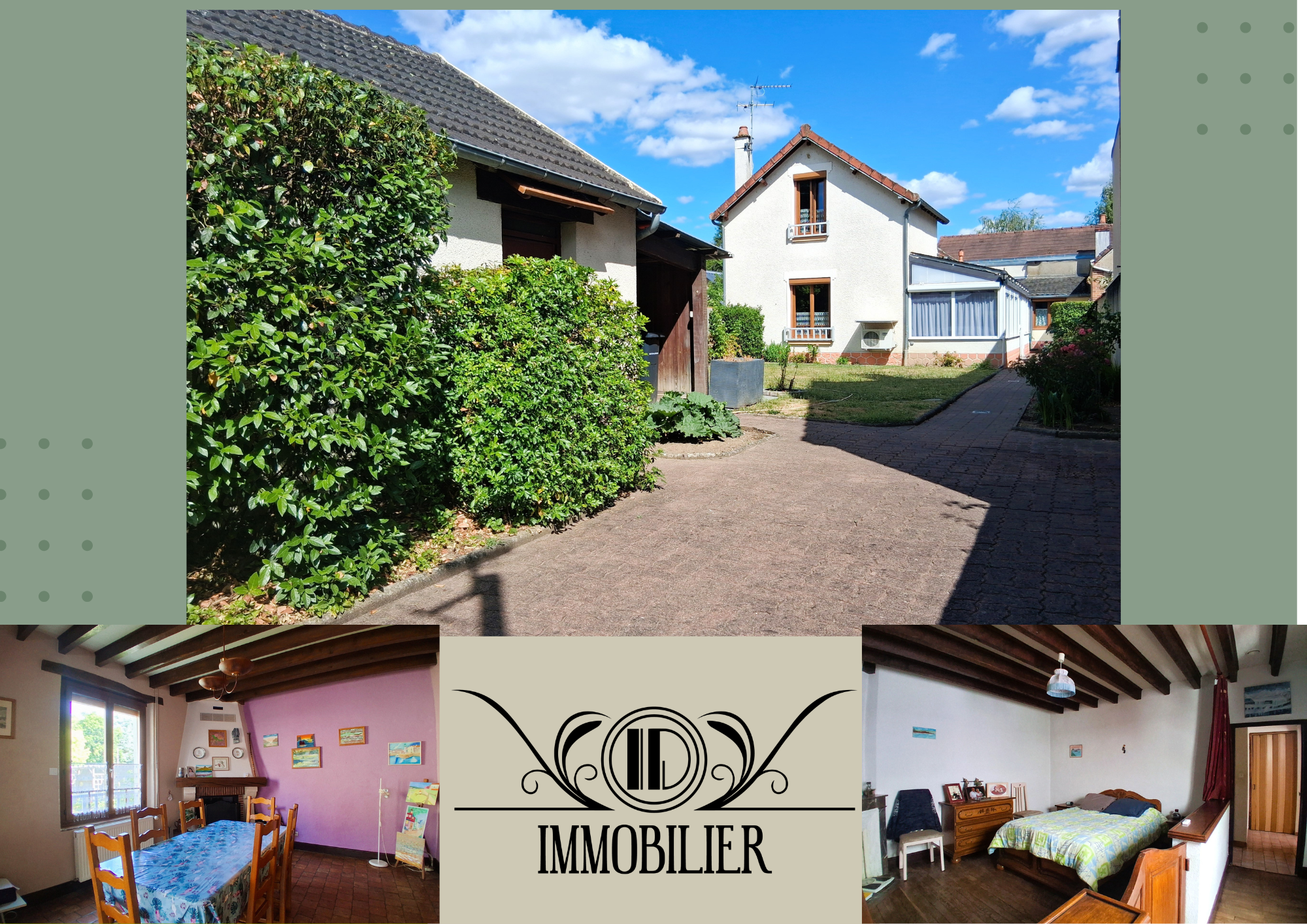Maison avec jardin Quartier Berry